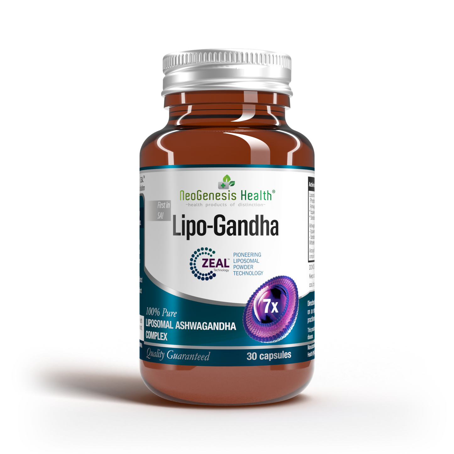 Lipo-gandha | Liposomal Ashwagandha 7x strength 30s | Neogenesis Health