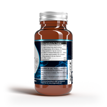 Mane Brain | Lion's Mane Dual extract 3800mg+Phosphatidylserine 60s | Neogenesis Health