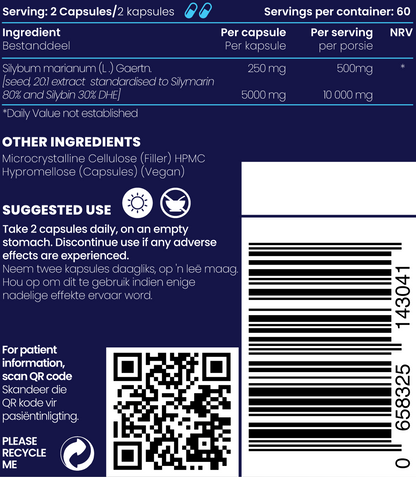Milk Thistle Extract 120s | Genologix