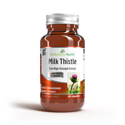 Pure Milkthistle (10000mg) | Silymarin (80%) Liver Support 60s | Neogenesis Health