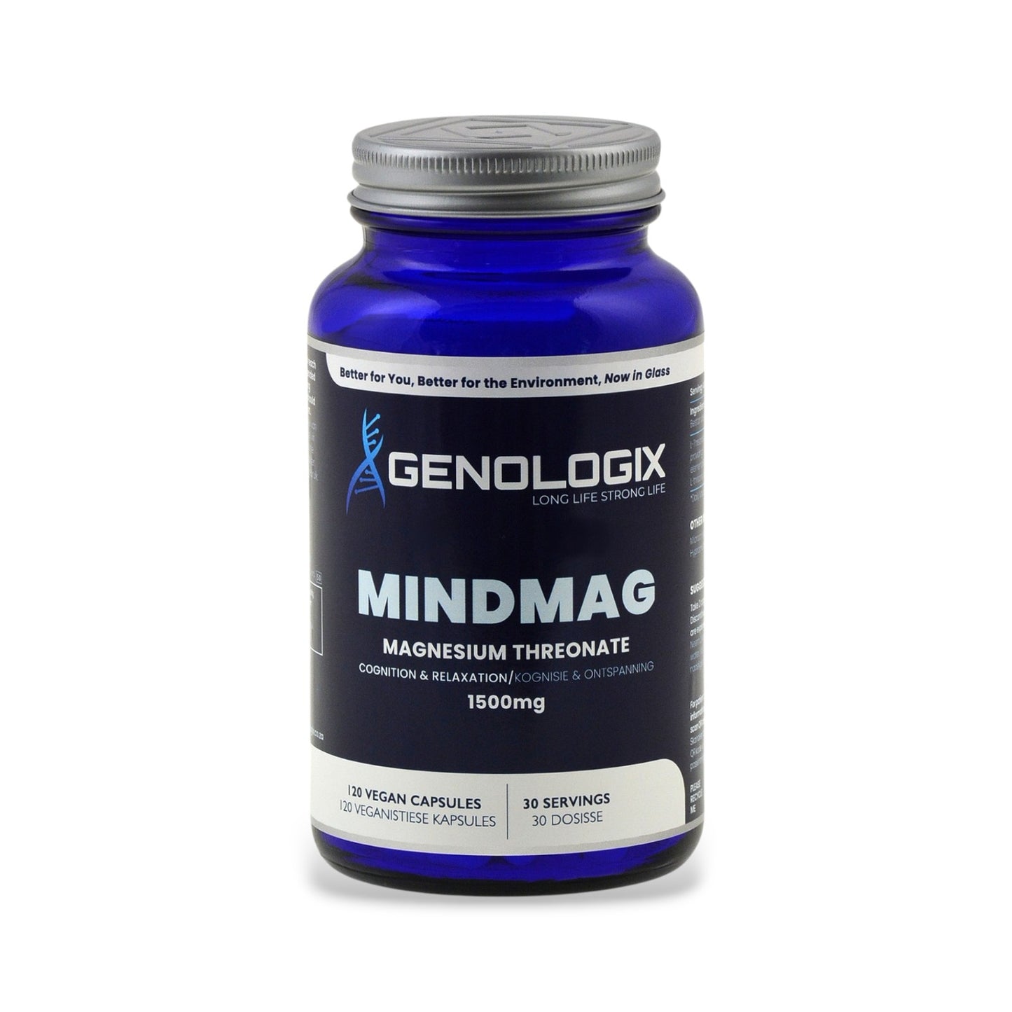 MindMag (Magnesium L-Threonate) 120s | Genologix