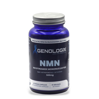 NMN (Nicotinamide Mononucleotide) 500mg 60s | Genologix