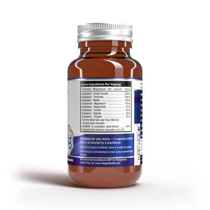 Neomag | 8x Magnesium Complex | Acetyltaurate + Threonate + Glycinate + Malate 60s | Neogenesis Health