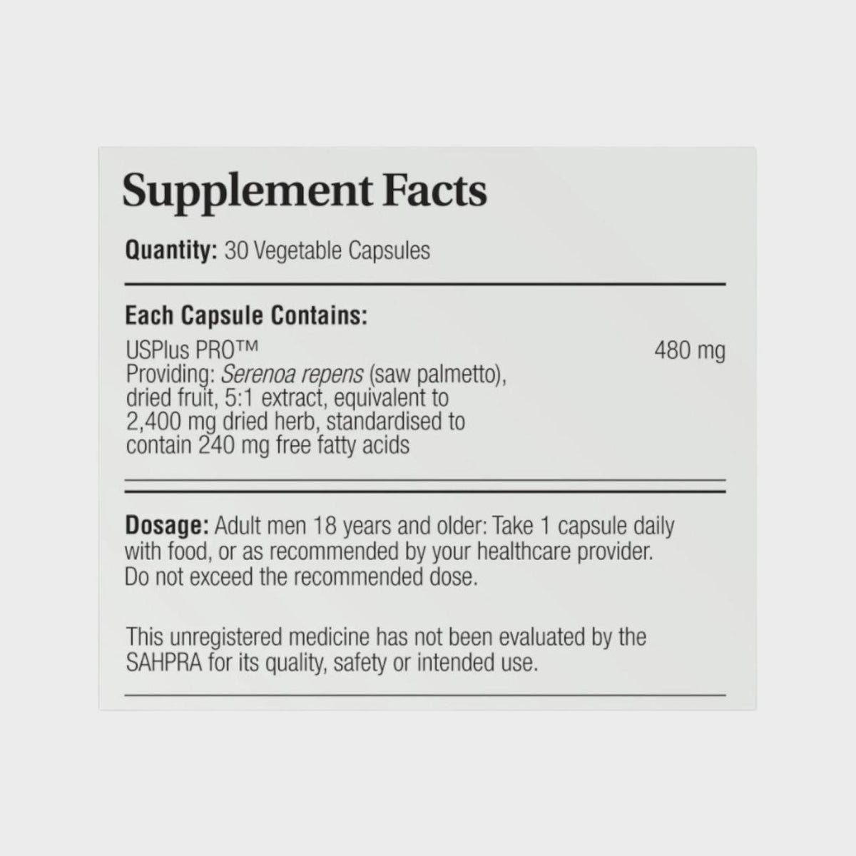 Prostate Plus™ 30s | Phytoceutics