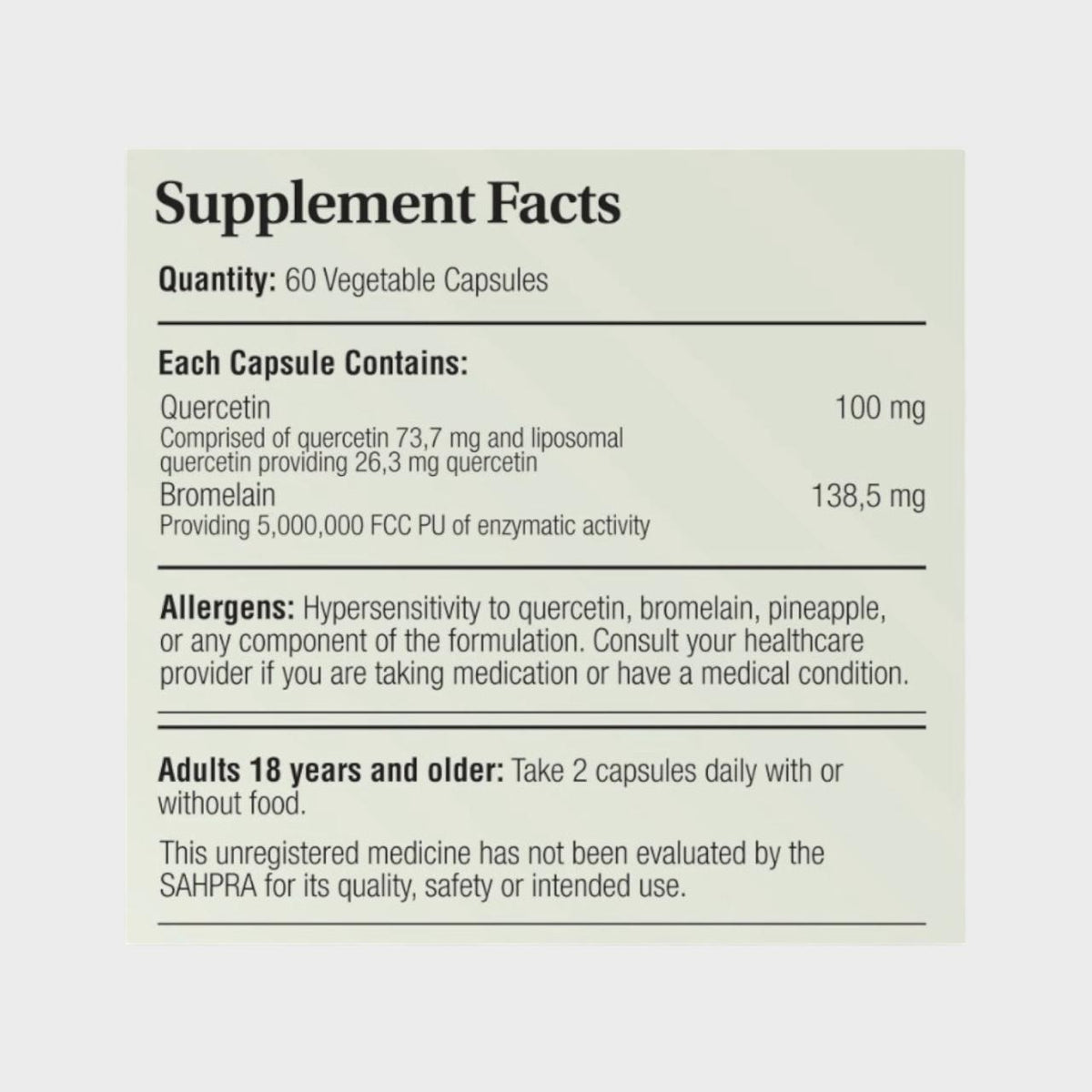 Phytopure® Quercetin + Bromelain 60s | Phytoceutics