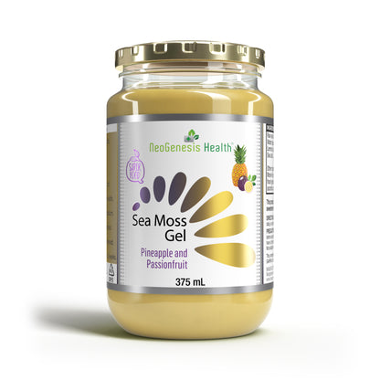 Sea Moss Gel Pineapple and Passion fruit 375ml | Neogenesis Health