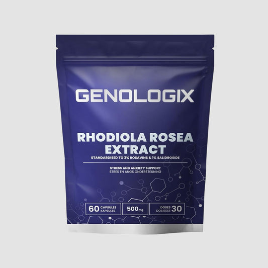 Rhodiola Rosea 500mg 60s | Genologix