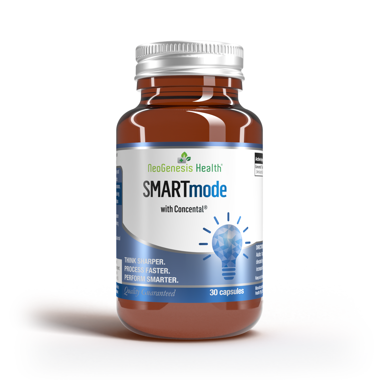 SMARTmode | Concental | Memory, Brain Performance & Learning Support 30s | Neogenesis Health