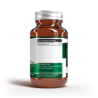 TUDNAC | 400mg NAC + 250mg TUDCA | Liver Detox & Cellular Defense 30s | Neogenesis Health