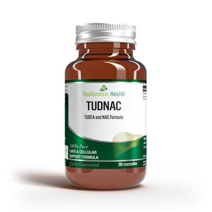 TUDNAC | 400mg NAC + 250mg TUDCA | Liver Detox & Cellular Defense 30s | Neogenesis Health