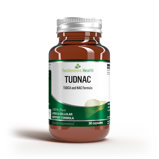 TUDNAC | 400mg NAC + 250mg TUDCA | Liver Detox & Cellular Defense 30s | Neogenesis Health