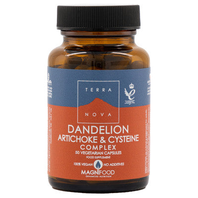 Dandelion, Artichoke and Cysteine Complex 50s | Terranova