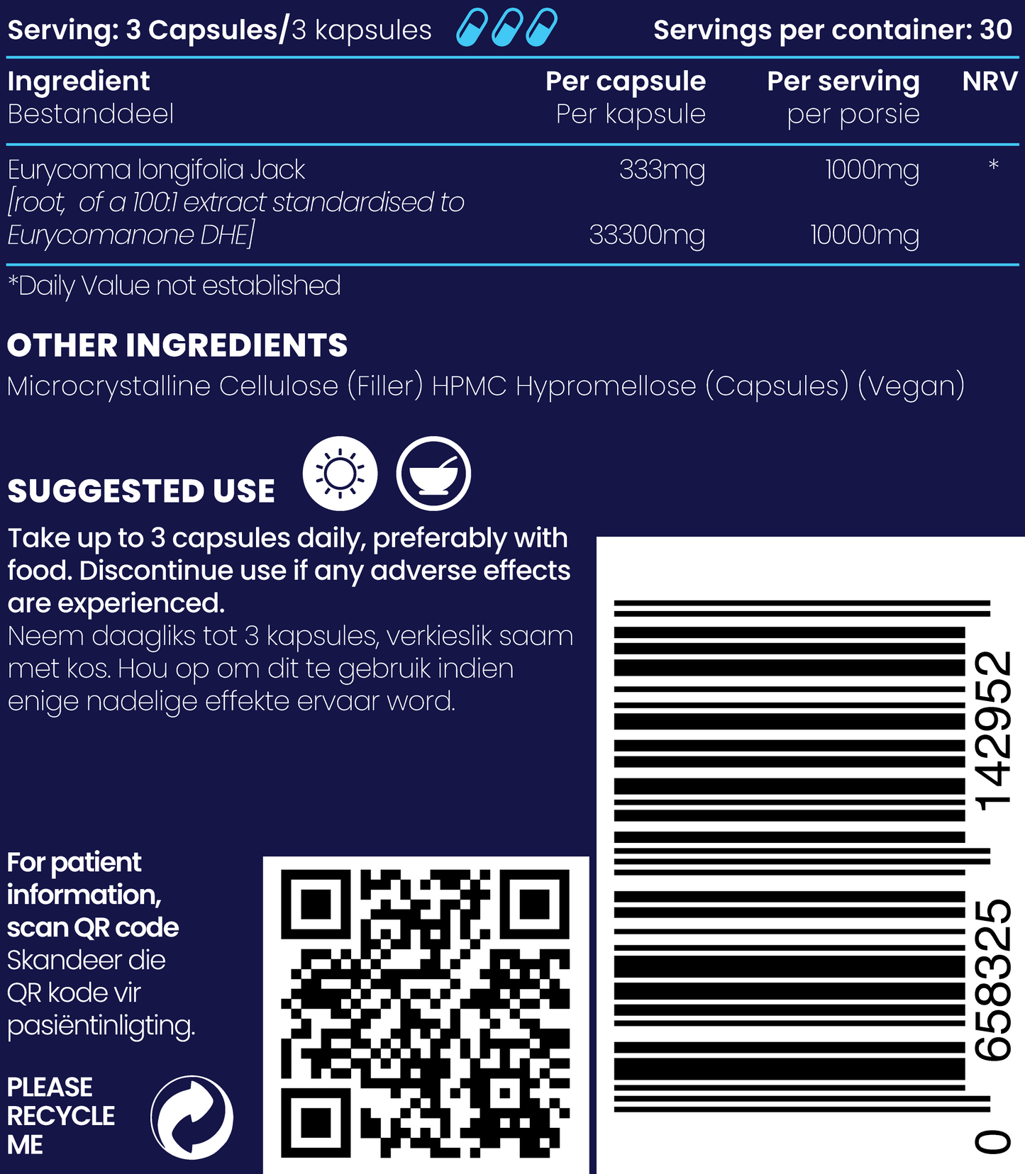 Tongkat Ali 90s | Genologix