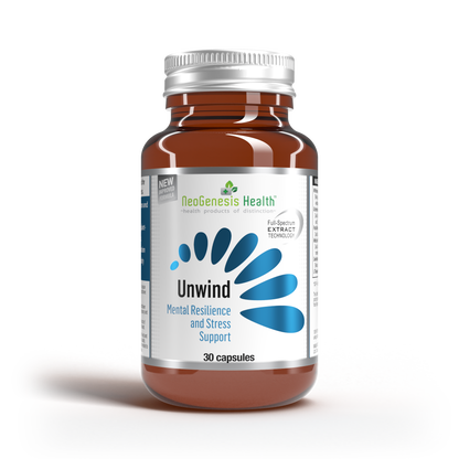 Unwind | 3000mg Ashwagandha Herbal Complex 30s | Neogenesis Health