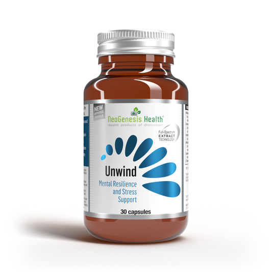 Unwind | 3000mg Ashwagandha Herbal Complex 30s | Neogenesis Health