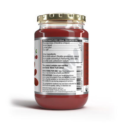 Sea moss gel Cherry and mixed berries 375ml | Neogenesis Health
