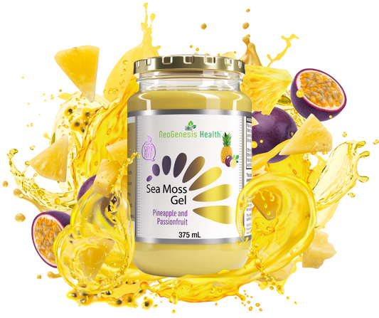 Sea Moss Gel Pineapple and Passion fruit 375ml | Neogenesis Health