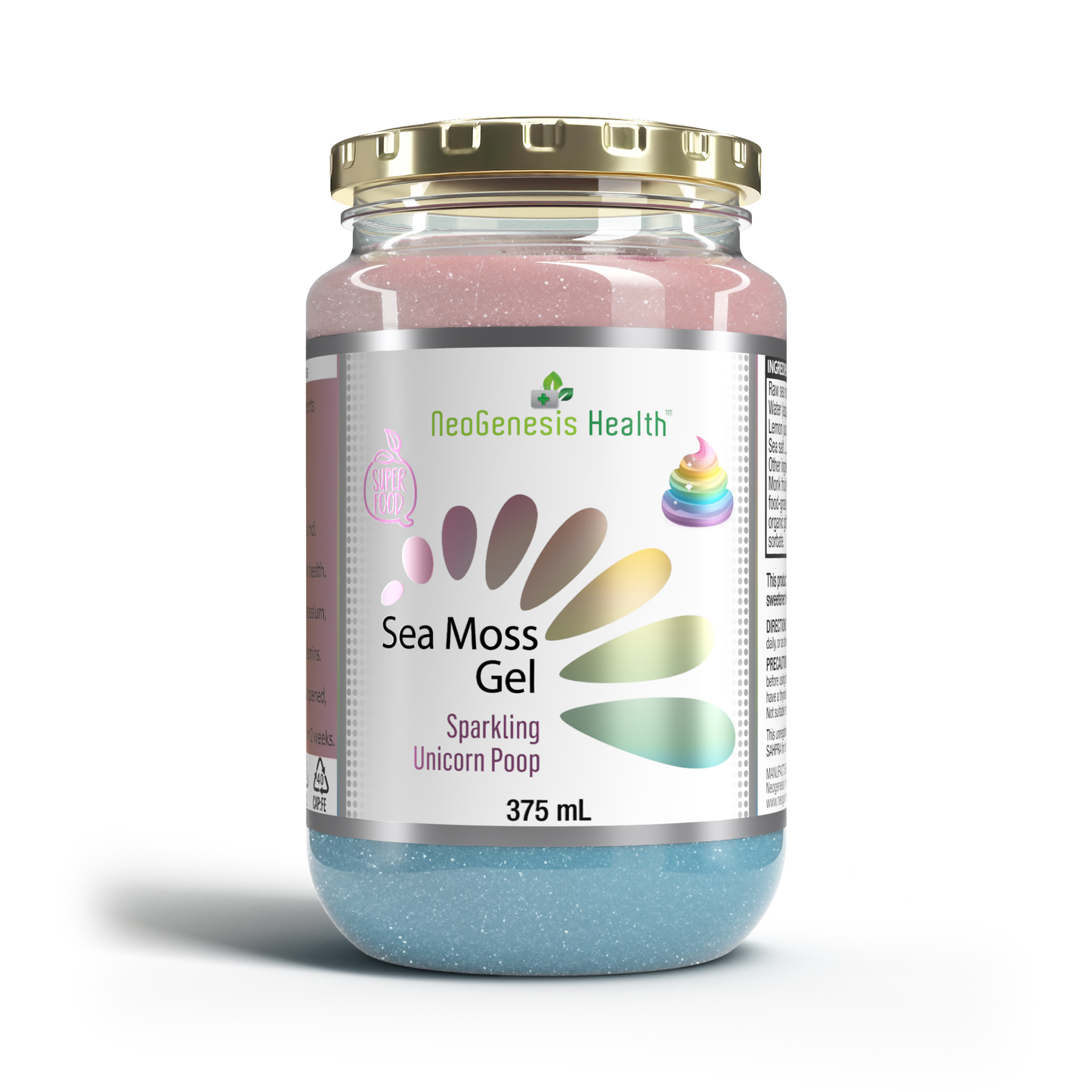 Sea Moss Gel Unicorn 375ml | Neogenesis Health